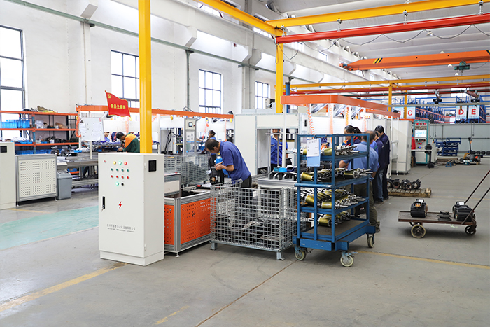 Assembly line SynRM