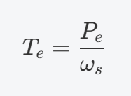 Synchronous reluctance motor formula-4