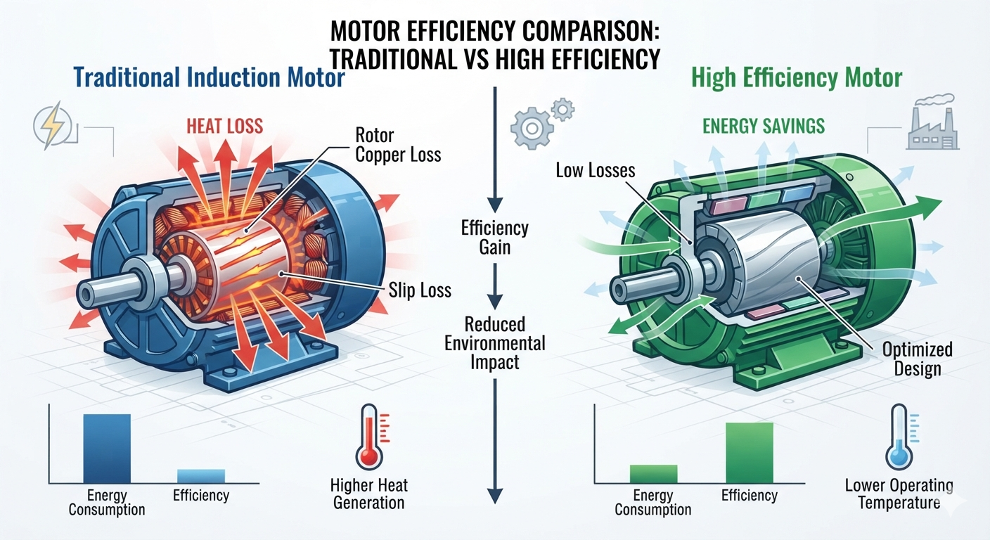 SynRM versus PMSM selection guide for industrial pump motor applications