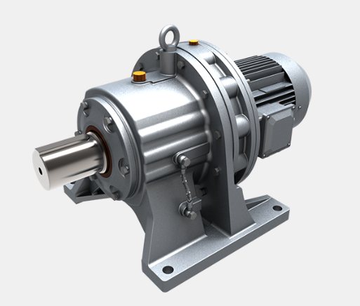 Industrial electric motor coupled to a gearbox for industrial drive applications